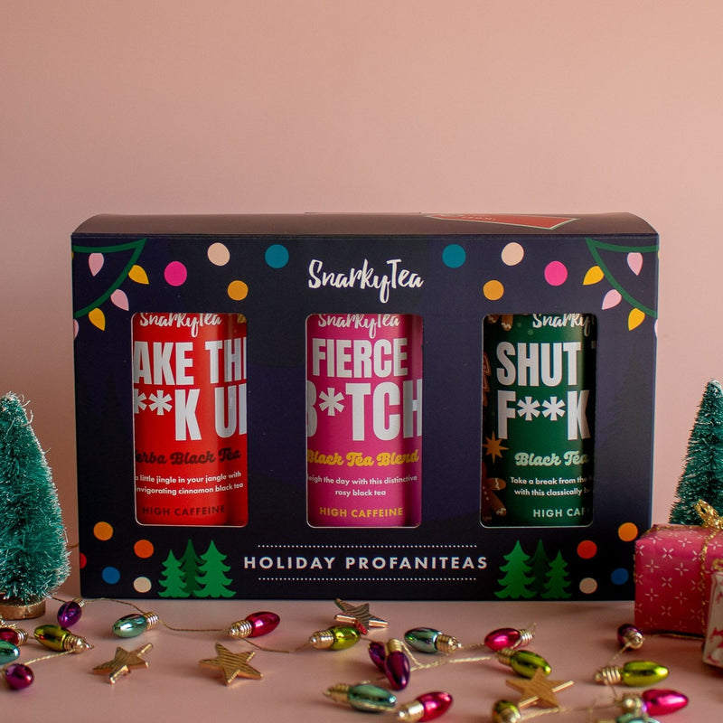 High Caffeine Holiday Tin Trio