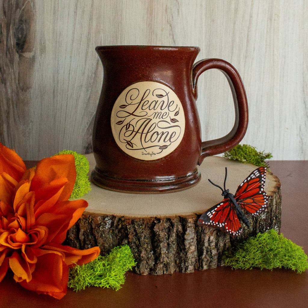 Leave Me Alone - 16 oz Hand-Thrown Mug