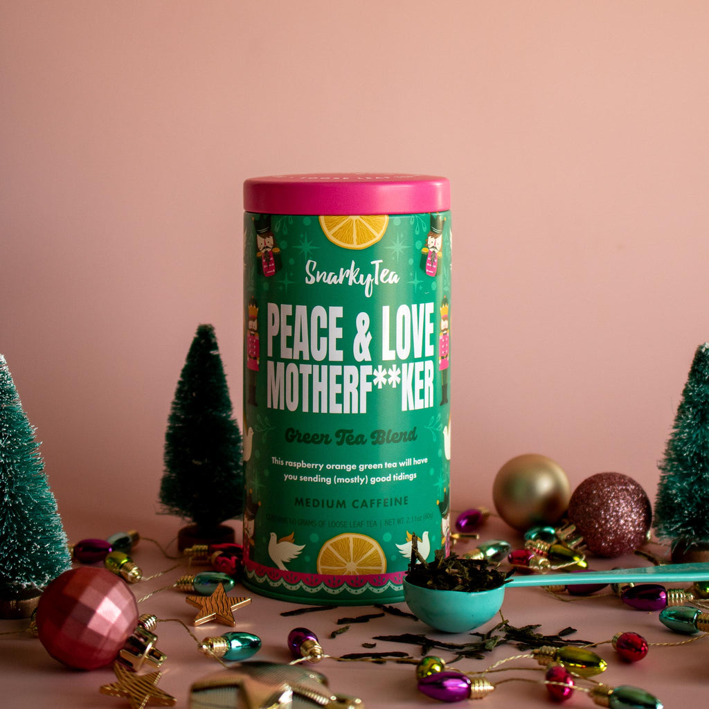 Peace & Love Holiday Tin