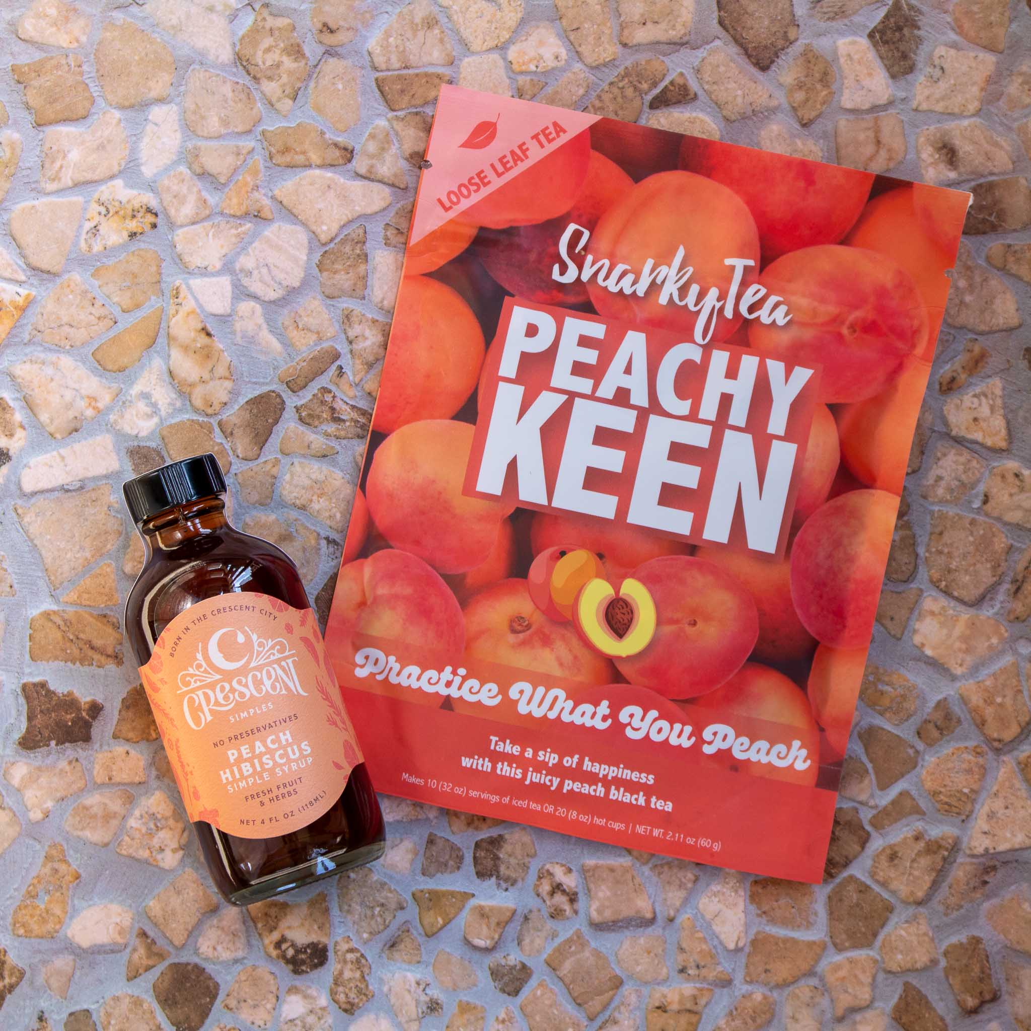 Peachy Keen - Black Tea Blend – Snarky Tea